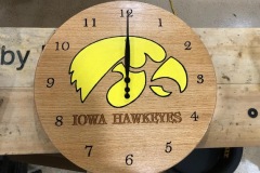 Hawkeye-Clock